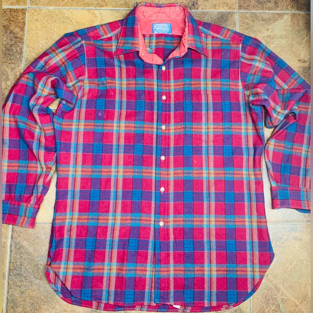 Pendleton Multicolor Plaid Button Down Shirt